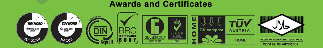 Zertifikate - hochwertiges Einweggeschirr