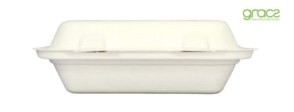 MENÜ KLAPPBOX 1000 ml. quadratisch - Double Schloss