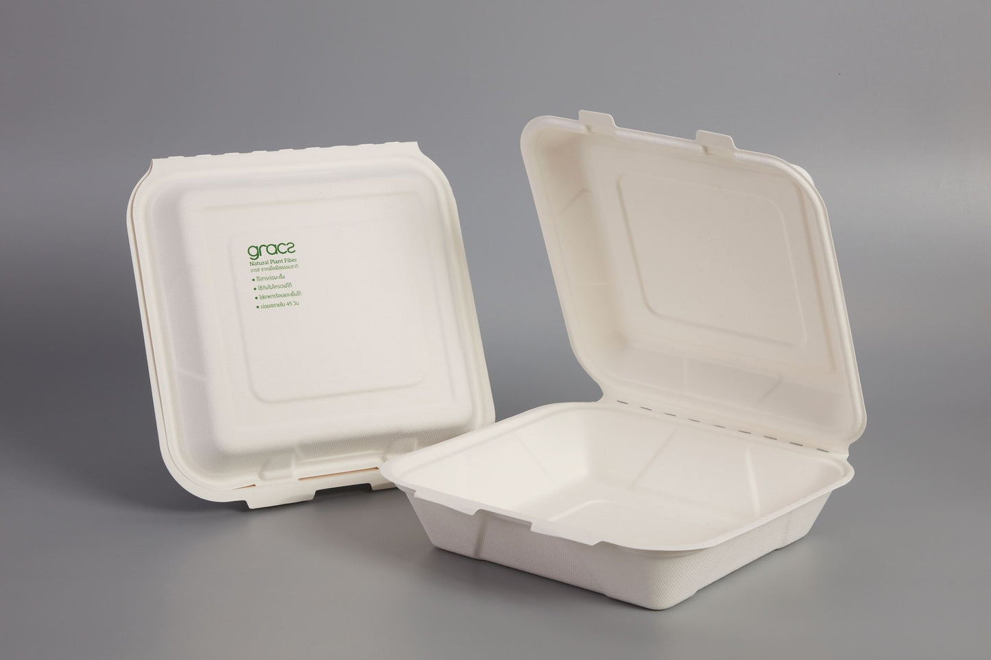 KLAPPBOX 1800 ml. quadratisch - Double Schloss