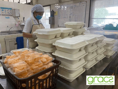 3-GETEILTE MENÜBOX 1250 ML.